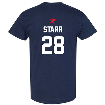 Ole Miss - NCAA Softball : Ryan Starr - Sports Shersey T-Shirt