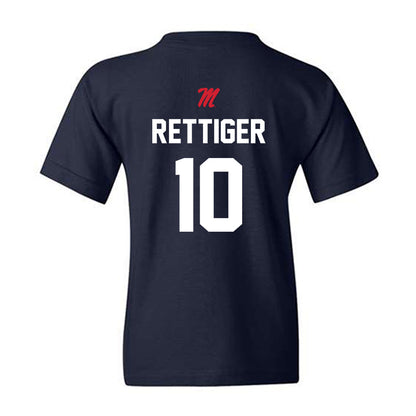 Ole Miss - NCAA Softball : Izzy Rettiger - Sports Shersey Youth T-Shirt-1
