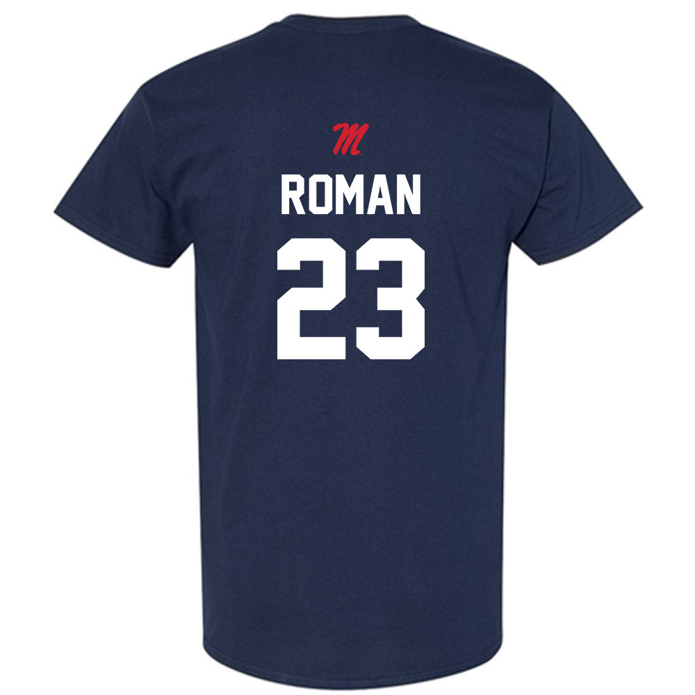 Ole Miss - NCAA Softball : Taylor Roman - Sports Shersey T-Shirt-1