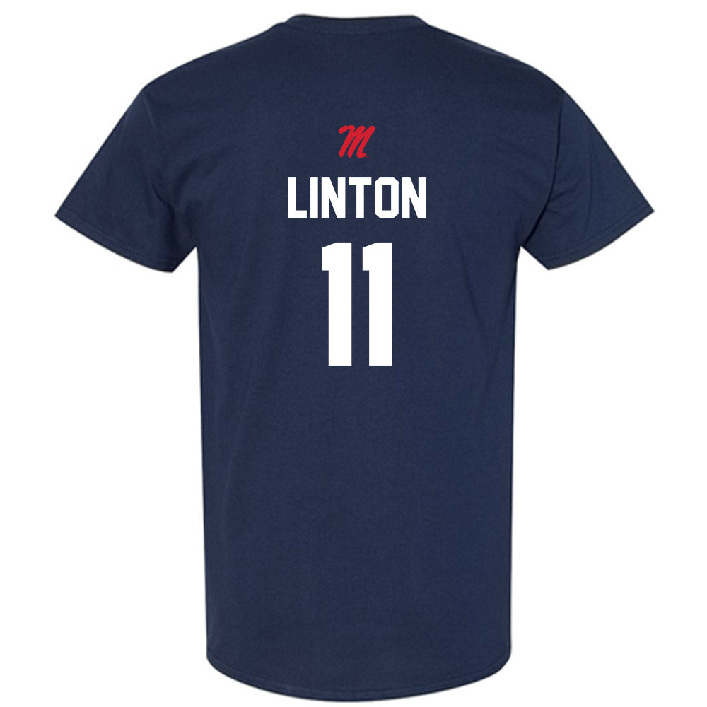 Ole Miss - NCAA Softball : Addi Linton - Sports Shersey T-Shirt-1