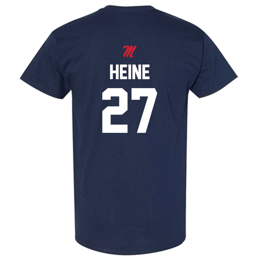 Ole Miss - NCAA Softball : Madi Heine - Sports Shersey T-Shirt-1
