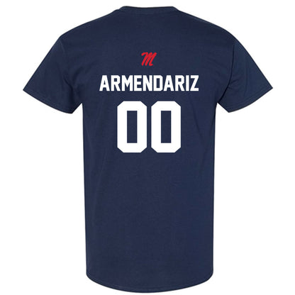 Ole Miss - NCAA Softball : Madelyn Armendariz - Sports Shersey T-Shirt-1