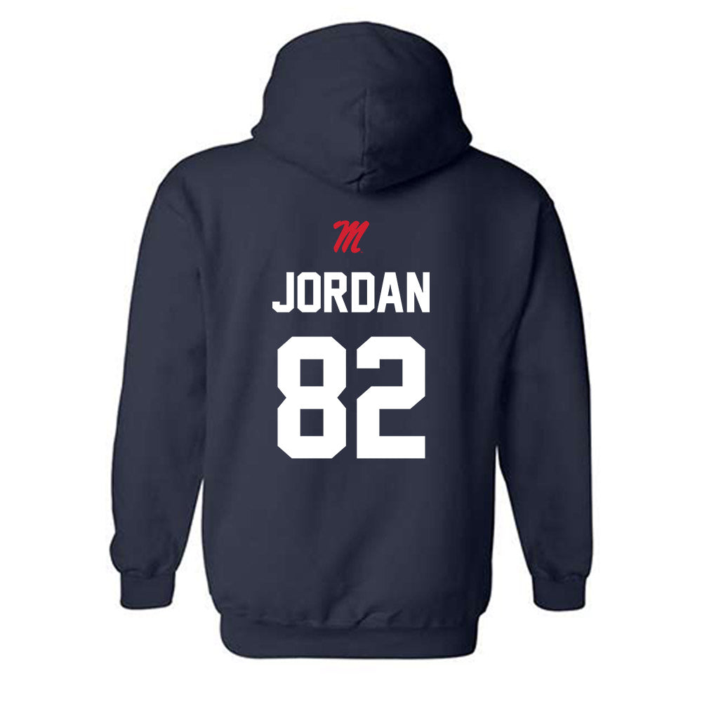 Ole Miss - NCAA Softball : Graycen Jordan - Sports Shersey Hooded Sweatshirt-1