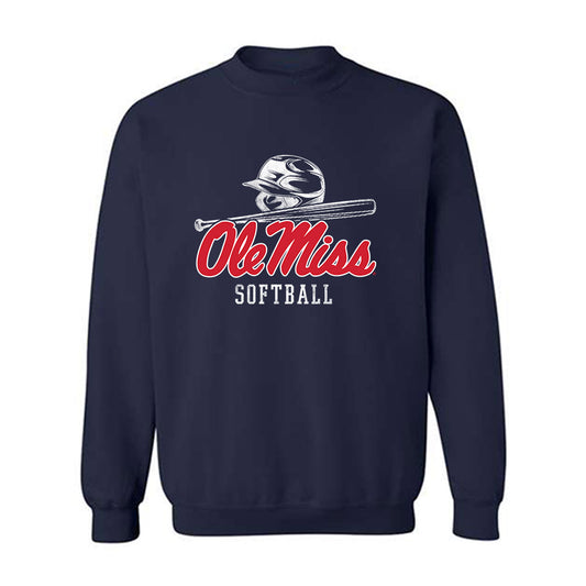 Ole Miss - NCAA Softball : Adison Bicknell - Sports Shersey Crewneck Sweatshirt-0