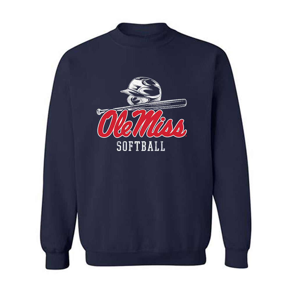 Ole Miss - NCAA Softball : Izzy Rettiger - Sports Shersey Crewneck Sweatshirt-0