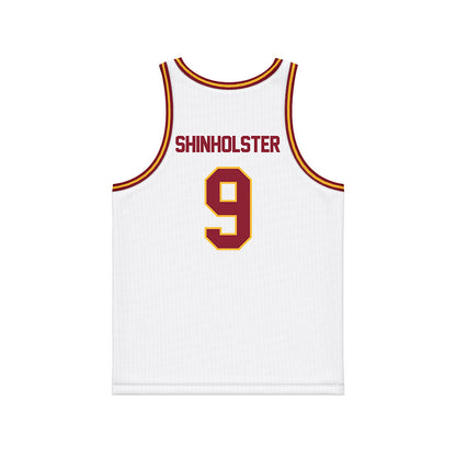 Minnesota - NCAA Men's Basketball : Kai Shinholster - White Basketball Jersey-1
