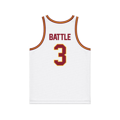 Minnesota - NCAA Women's Basketball : Amaya Battle - White Basketball Jersey-1