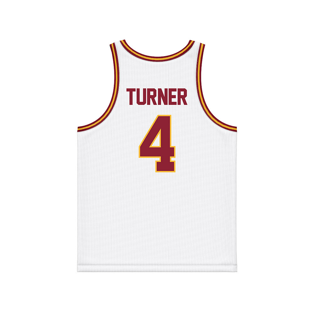 Minnesota - NCAA Men's Basketball : Nehemiah Turner - White Basketball Jersey-1