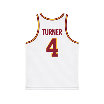 Minnesota - NCAA Men's Basketball : Nehemiah Turner - White Basketball Jersey-1