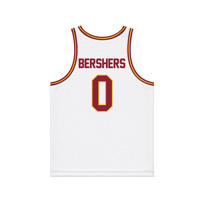Minnesota - NCAA Women's Basketball : Tracey Bershers - White Basketball Jersey-1