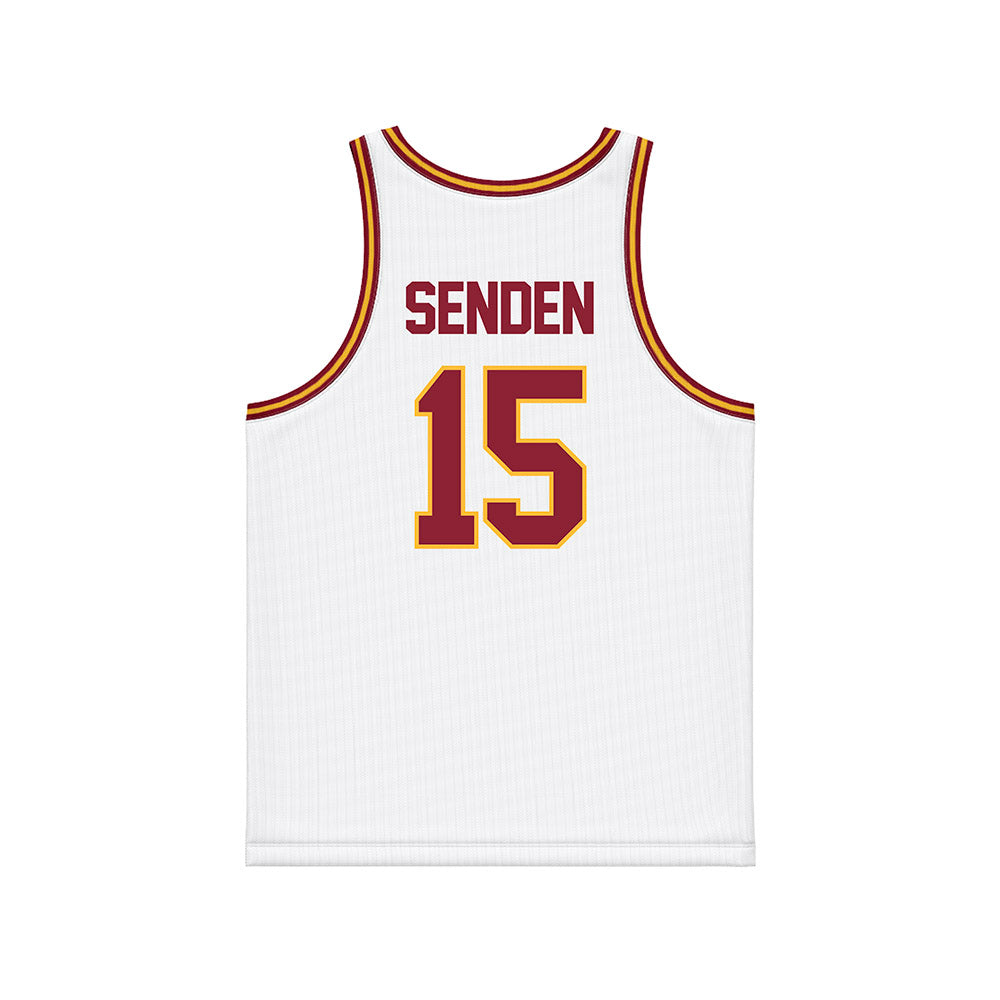Minnesota - NCAA Women's Basketball : Brynn Senden - White Basketball Jersey-1