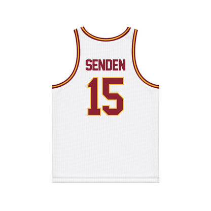 Minnesota - NCAA Women's Basketball : Brynn Senden - White Basketball Jersey-1