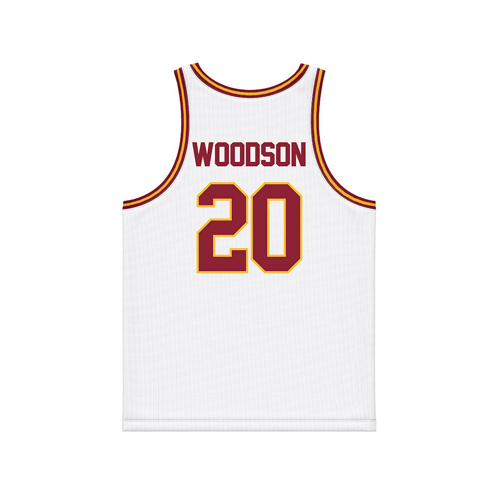 Minnesota - NCAA Women's Basketball : Taylor Woodson - White Basketball Jersey-1
