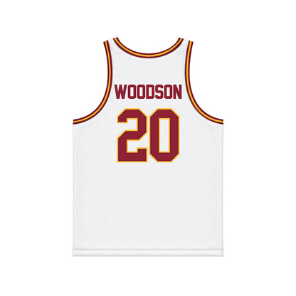 Minnesota - NCAA Women's Basketball : Taylor Woodson - White Basketball Jersey-1