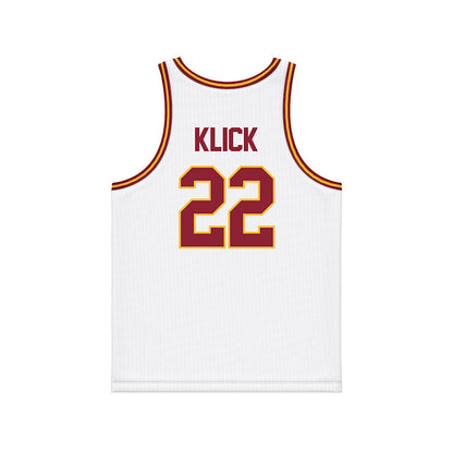 Minnesota - NCAA Women's Basketball : Kennedy Klick - White Basketball Jersey-1