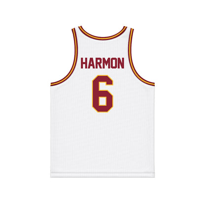 Minnesota - NCAA Women's Basketball : Leah Harmon - White Basketball Jersey-1