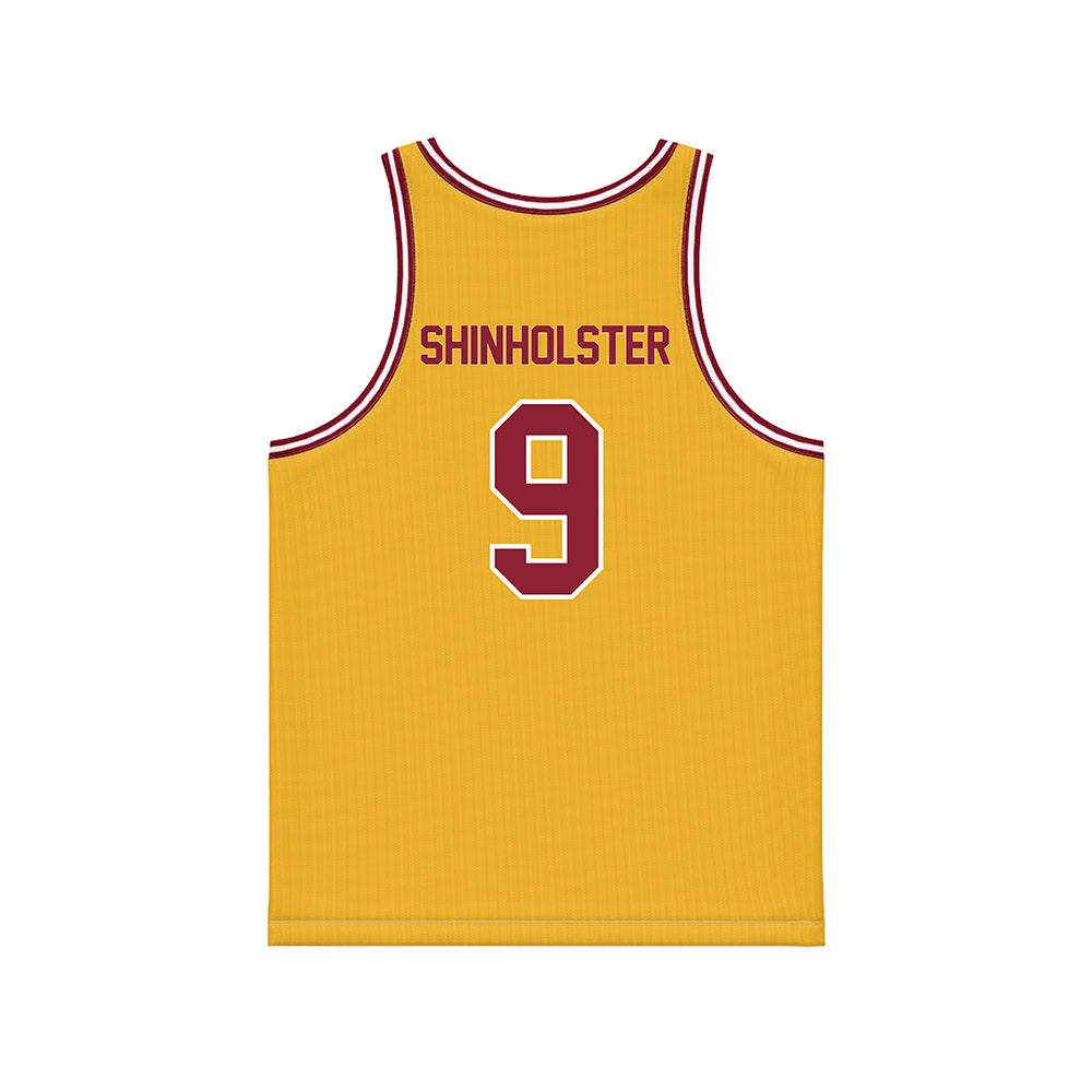 Minnesota - NCAA Men's Basketball : Kai Shinholster - Gold Basketball Jersey-1