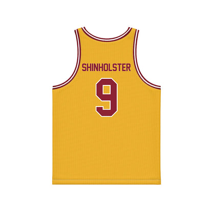 Minnesota - NCAA Men's Basketball : Kai Shinholster - Gold Basketball Jersey-1