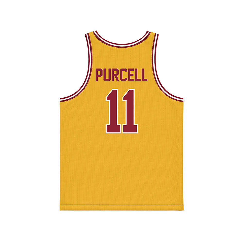 Minnesota - NCAA Men's Basketball : Jackson Purcell - Gold Basketball Jersey-1