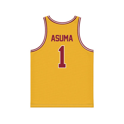 Minnesota - NCAA Men's Basketball : Isaac Asuma - Gold Basketball Jersey-1