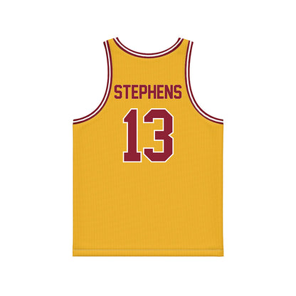 Minnesota - NCAA Men's Basketball : Chance Stephens - Gold Basketball Jersey-1