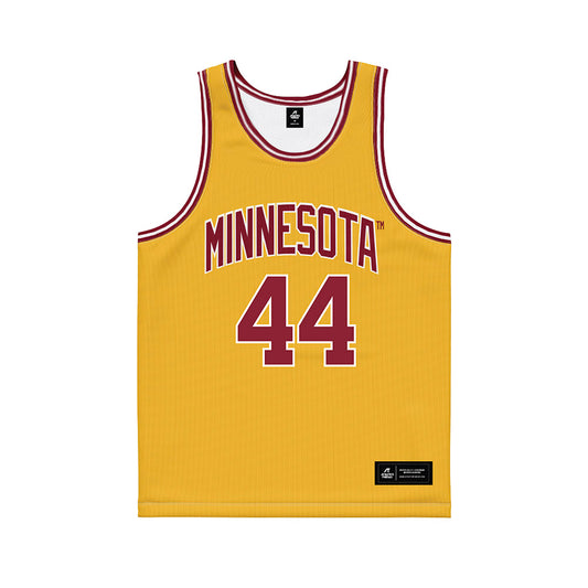 Minnesota - NCAA Women's Basketball : Gracie Merkle - Gold Basketball Jersey-0