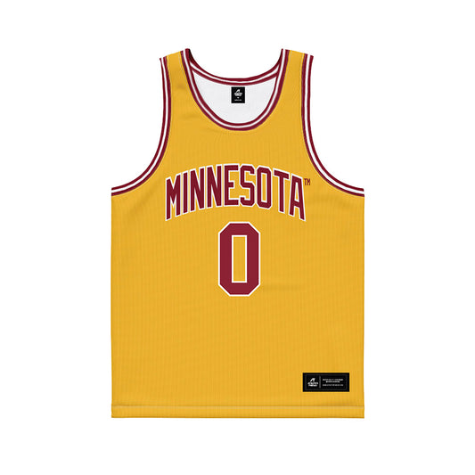 Minnesota - NCAA Women's Basketball : Tracey Bershers - Gold Basketball Jersey-0