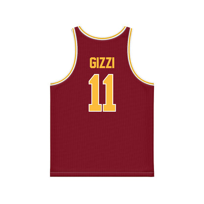 Minnesota - NCAA Men's Basketball : Maximus Gizzi - Maroon Basketball Jersey-1