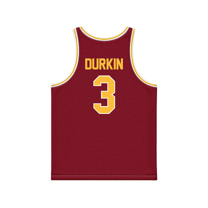 Minnesota - NCAA Men's Basketball : Bobby Durkin - Maroon Basketball Jersey-1