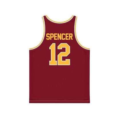 Minnesota - NCAA Men's Basketball : RJ Spencer - Maroon Basketball Jersey-1