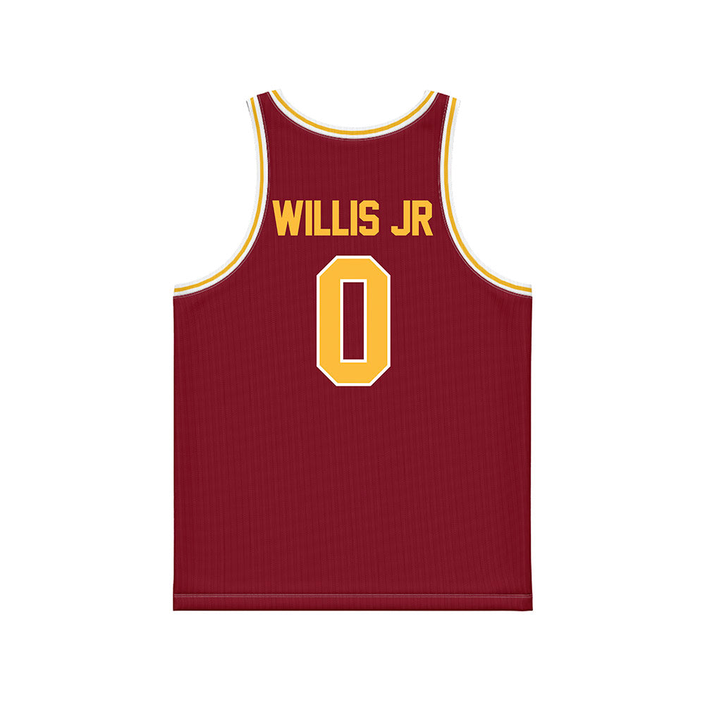 Minnesota - NCAA Men's Basketball : Chansey Willis Jr - Maroon Basketball Jersey-1