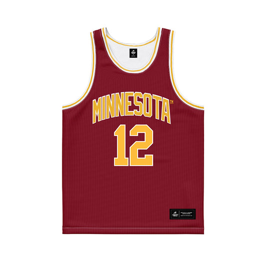 Minnesota - NCAA Men's Basketball : RJ Spencer - Maroon Basketball Jersey-0