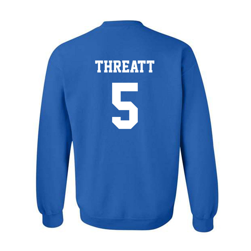 Texas Arlington - NCAA Women's Basketball : nya threatt - Crewneck Sweatshirt-1
