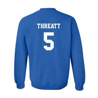Texas Arlington - NCAA Women's Basketball : nya threatt - Crewneck Sweatshirt-1