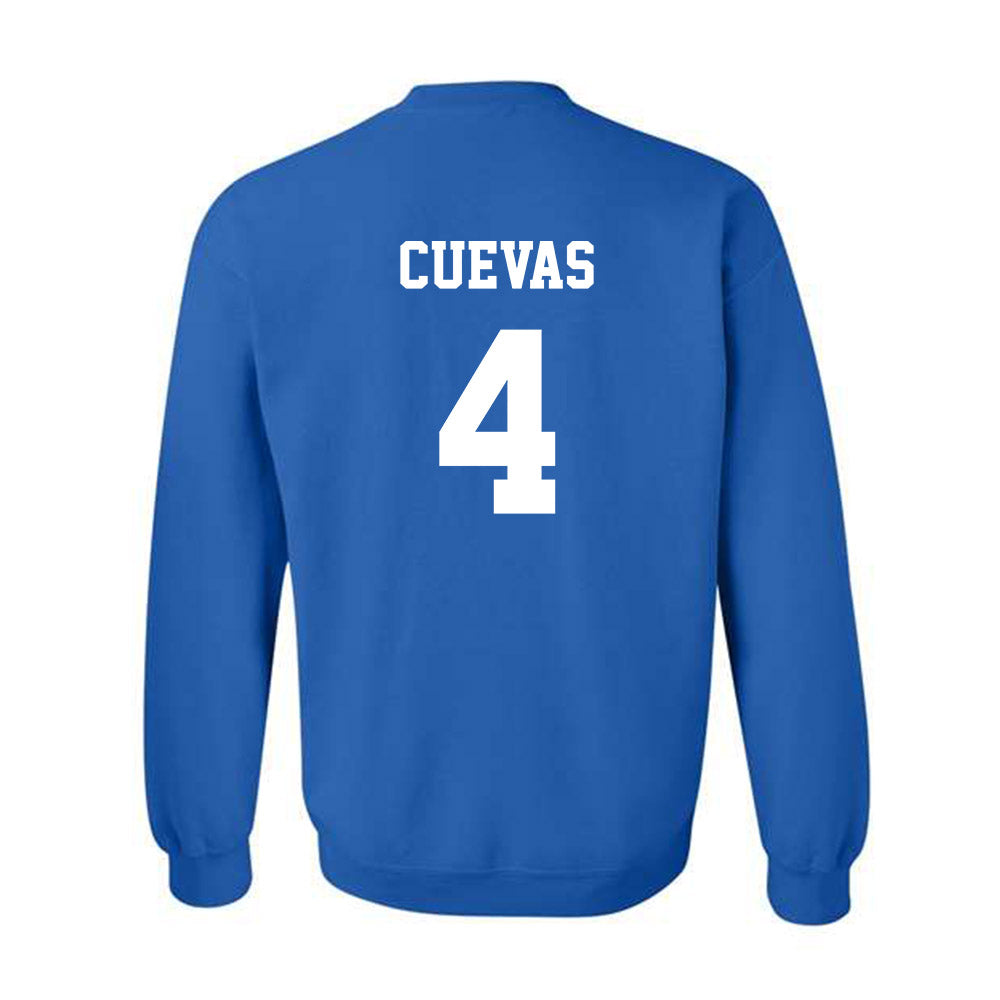 Texas Arlington - NCAA Baseball : Javier Cuevas - Crewneck Sweatshirt-1
