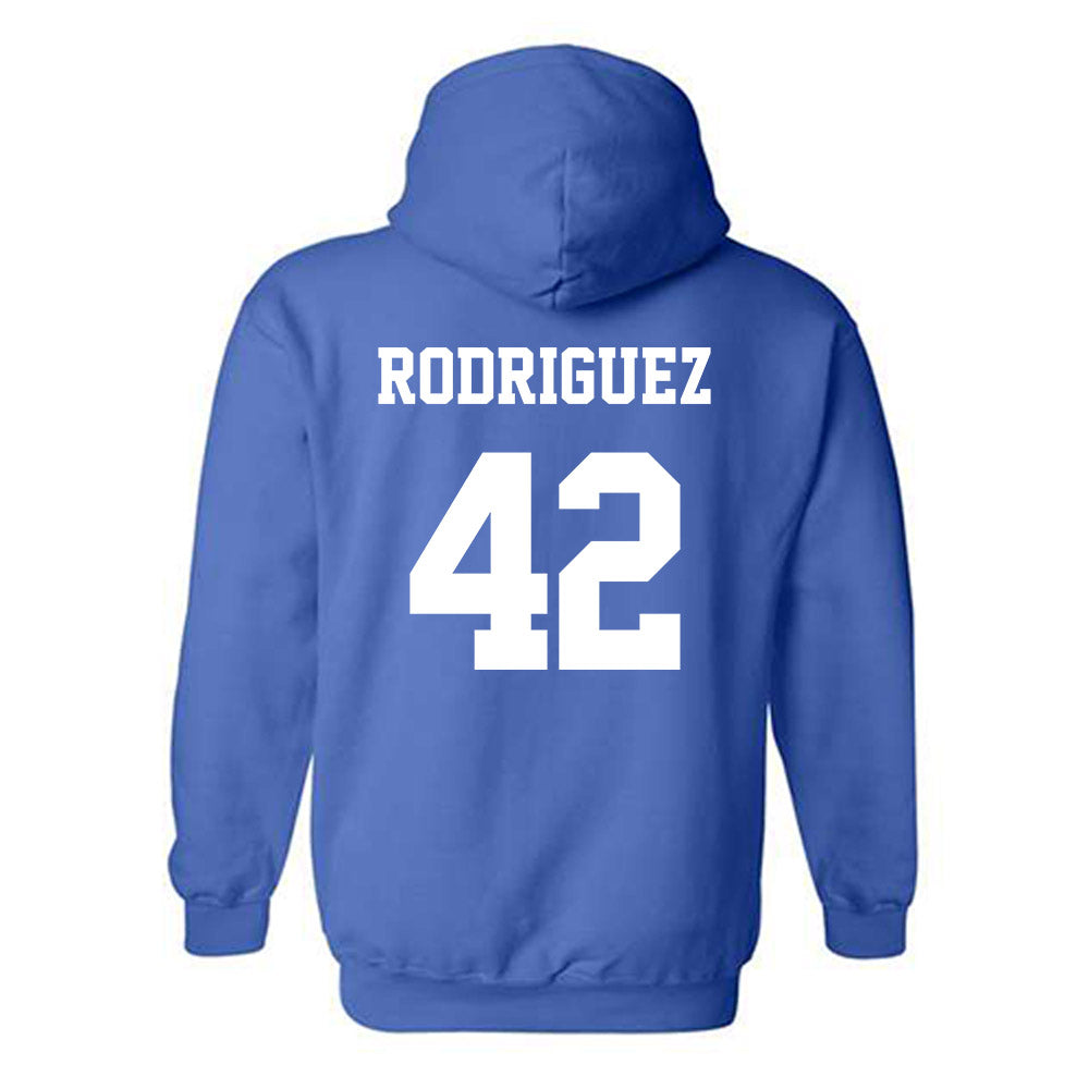Texas Arlington - NCAA Women's Basketball : Jeanne Rodriguez - Hooded Sweatshirt-1