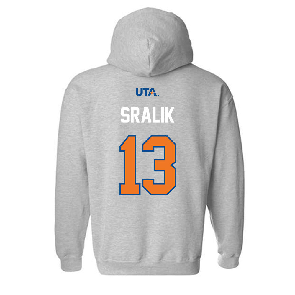 Texas Arlington - NCAA Softball : Hailey Lynn Sralik - Sports Shersey Hooded Sweatshirt-1