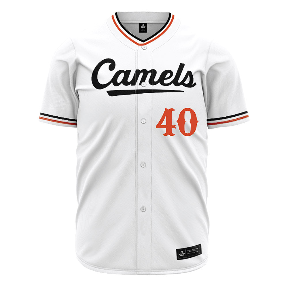 Campbell - NCAA Baseball : Jimmy Bell - White Jersey-0