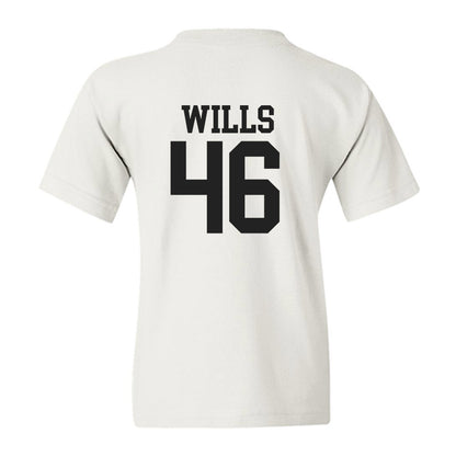 Campbell - NCAA Baseball : Houston Wills - Replica Shersey Youth T-Shirt-1