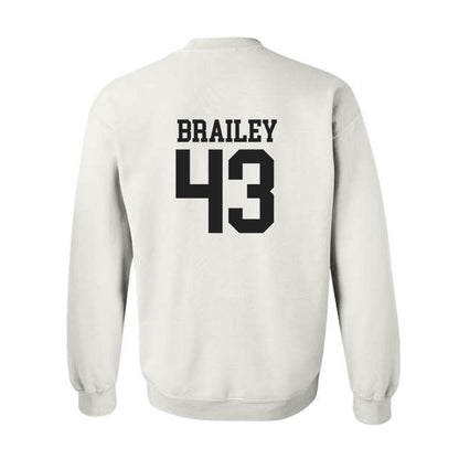 Campbell - NCAA Baseball : Beau Brailey - Replica Shersey Crewneck Sweatshirt-1
