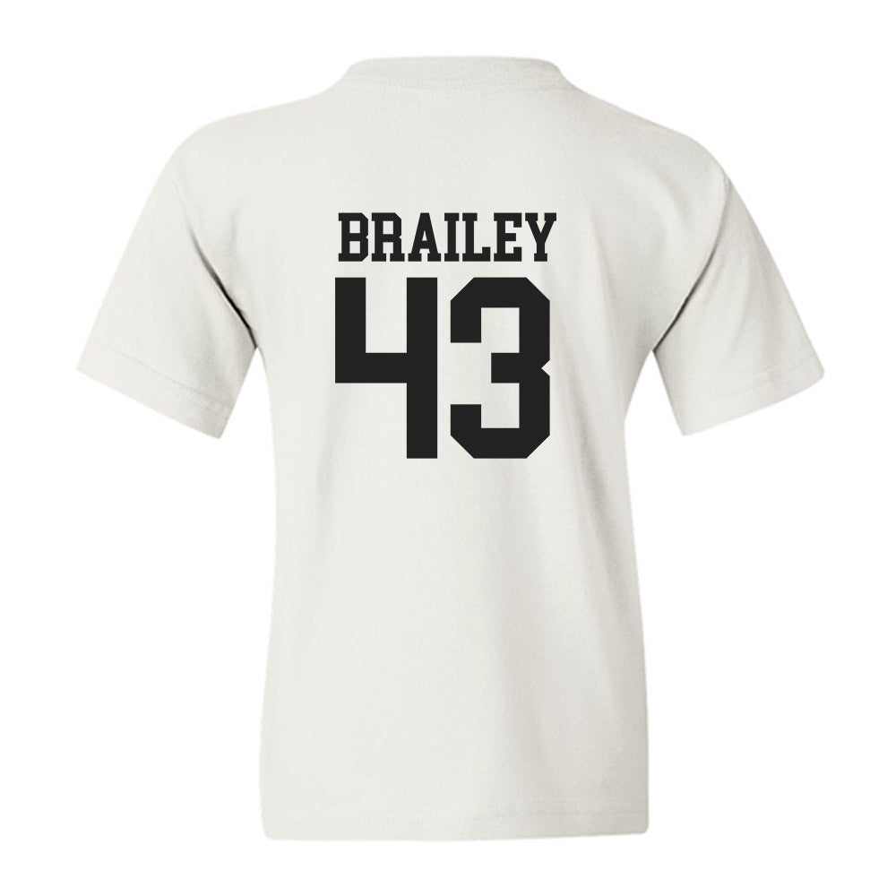 Campbell - NCAA Baseball : Beau Brailey - Replica Shersey Youth T-Shirt-1