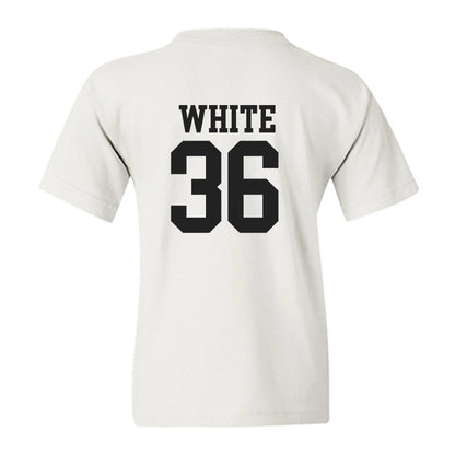Campbell - NCAA Baseball : Caleb White - Replica Shersey Youth T-Shirt-1