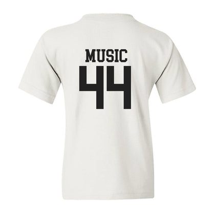 Campbell - NCAA Baseball : Jett Music - Replica Shersey Youth T-Shirt-1