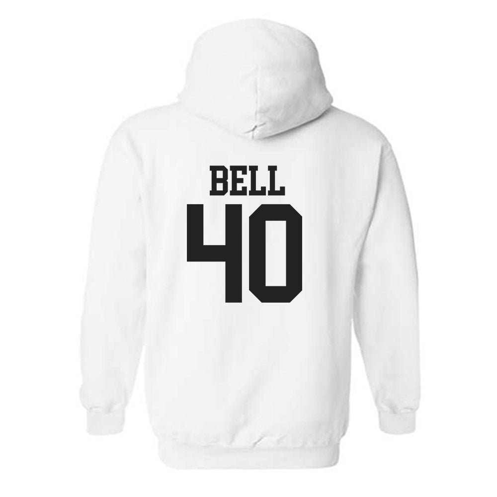 Campbell - NCAA Baseball : Jimmy Bell - Replica Shersey Hooded Sweatshirt-1