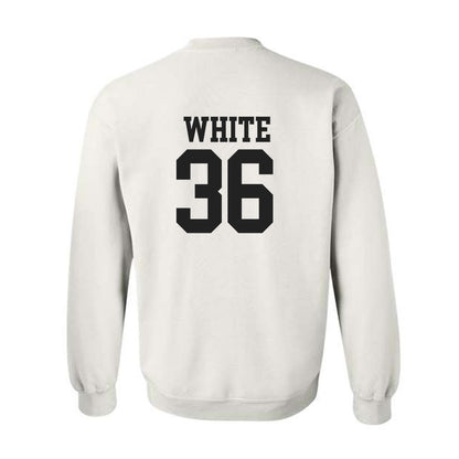 Campbell - NCAA Baseball : Caleb White - Replica Shersey Crewneck Sweatshirt-1