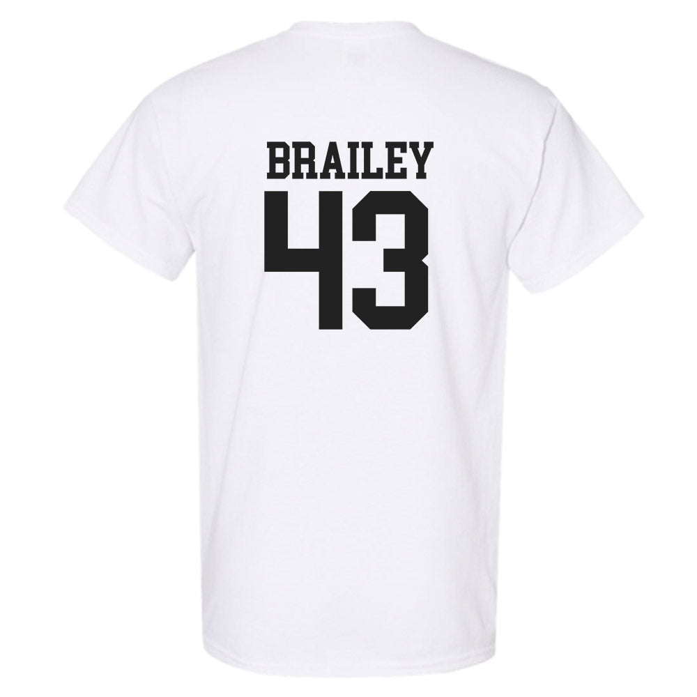 Campbell - NCAA Baseball : Beau Brailey - Replica Shersey T-Shirt-1