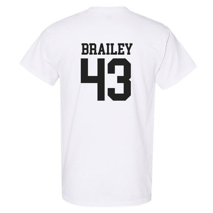 Campbell - NCAA Baseball : Beau Brailey - Replica Shersey T-Shirt-1