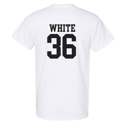 Campbell - NCAA Baseball : Caleb White - Replica Shersey T-Shirt-1