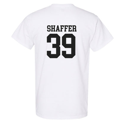 Campbell - NCAA Baseball : Braxton Shaffer - Replica Shersey T-Shirt-1