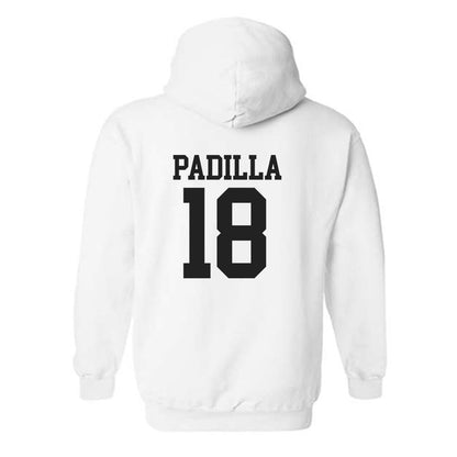 Campbell - NCAA Baseball : Isaiah Padilla - Replica Shersey Hooded Sweatshirt-1